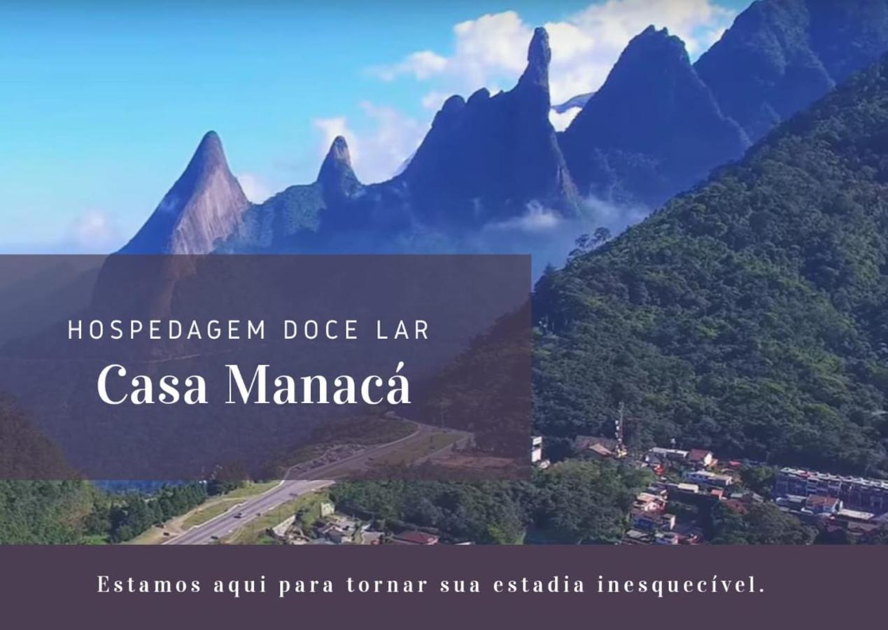 Hospedagem Doce Lar - Casa Manaca เตเรซอโปลิส ภายนอก รูปภาพ
